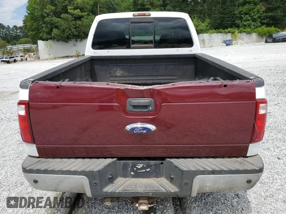 2009 Ford F-250 XL with VIN 1FTSW21R99EA05469, listed as a Copart auction lot 63138925 with 308,103 mi miles and Salvage title. Bid and sale history available at DreamBid. Image 6.
