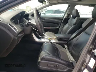 2015 Acura TLX V6 Tech with VIN 19UUB3F59FA001703, listed as a Copart auction lot 50845885 with 106,652 mi miles and Salvage Title. Bid and sale history available at carsss.com. Image 7.
