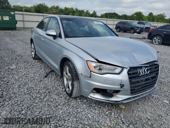 2015 Audi A3 Premium with VIN WAUBFGFFXF1011468, listed as a Copart auction lot 60552755 with 119,956 mi miles and Salvage title. Bid and sale history available at DreamBid. Image 4.
