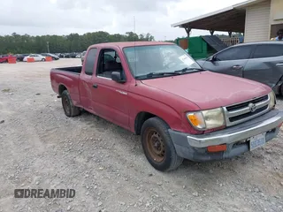 1999 Toyota Tacoma z VIN 4TAVL52N3XZ457471, wystawiony jako IAAI lot #42346012 z przebiegiem 279 942 mil mil oraz . Historia ofert i sprzedaży dostępna na DreamBid. Obrazek 1.