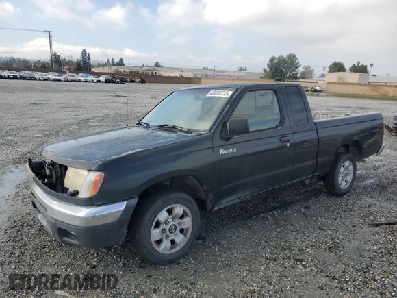 1999 Nissan Frontier XE with VIN 1N6DD26S6XC332458, listed as a Copart auction lot 48028715 with 182,706 mi miles and Salvage title. Bid and sale history available at DreamBid. Image 1.