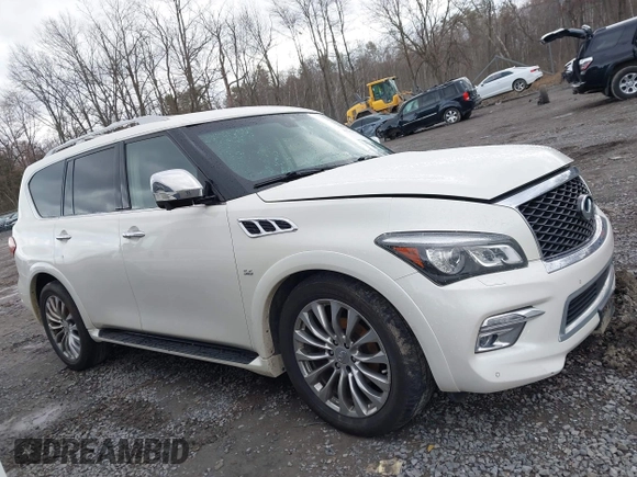 2017 Infiniti QX80 with VIN JN8AZ2NCXH9430364, listed as a IAAI auction lot 41968583 with 159,169 mi miles and . Bid and sale history available at DreamBid. Image 13.