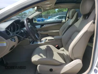 2013 Mercedes-Benz C 250 with VIN WDDGJ4HB7DF980649, listed as a Copart auction lot 57817425 with 109,210 mi miles and Salvage title. Bid and sale history available at DreamBid. Image 7.