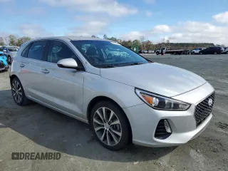 2018 Hyundai Elantra GT GL with VIN KMHH35LE6JU026557, listed as a Copart auction lot 80150284 with 50,295 mi miles and Salvage Title. Bid and sale history available at carsss.com. Image 4.