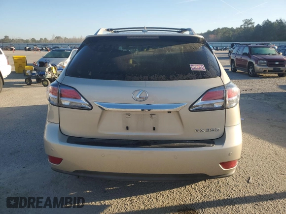 2013 Lexus RX 350 with VIN 2T2BK1BA0DC190288, listed as a Copart auction lot 49587935 with 123,730 mi miles and Salvage Title. Bid and sale history available at carsss.com. Image 6.