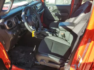 2023 Jeep Wrangler Sport with VIN 1C4HJXDG0PW578994, listed as a Copart auction lot 48858185 with 25,866 mi miles and Salvage Title. Bid and sale history available at DreamBid. Image 7.