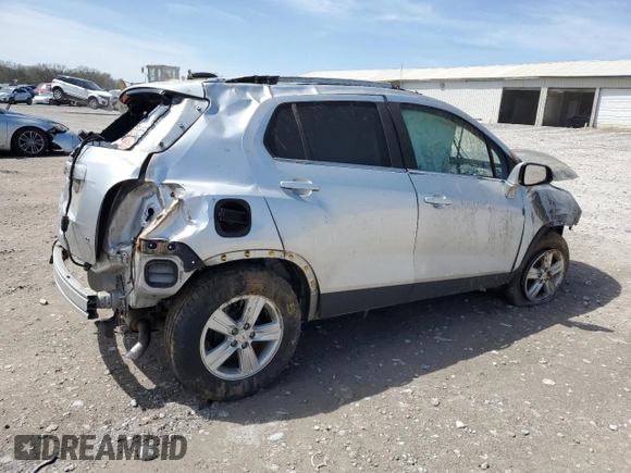2017 Chevrolet Trax LT with VIN KL7CJLSB9HB062066, listed as a Copart auction lot 51474425 with Not Provided miles and Salvage Title. Bid and sale history available at DreamBid. Image 3.