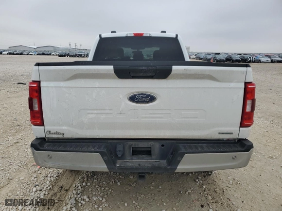 2022 Ford F-150 XL with VIN 1FTFW1E82NFA51713, listed as a Copart auction lot 42911405 with 69,966 mi miles and Salvage Title. Bid and sale history available at carsss.com. Image 6.