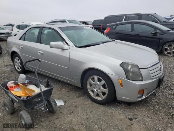 2007 Cadillac CTS with VIN 1G6DP577070188013, listed as a Copart auction lot 43570635 with 117,191 mi miles and Clean Title. Bid and sale history available at carsss.com. Image 4.