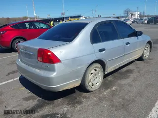 2001 Honda Civic LX with VIN 1HGES16531L024206, listed as a IAAI auction lot 42074094 with 182,519 mi miles. Bid and sale history available at carsss.com. Image 4.