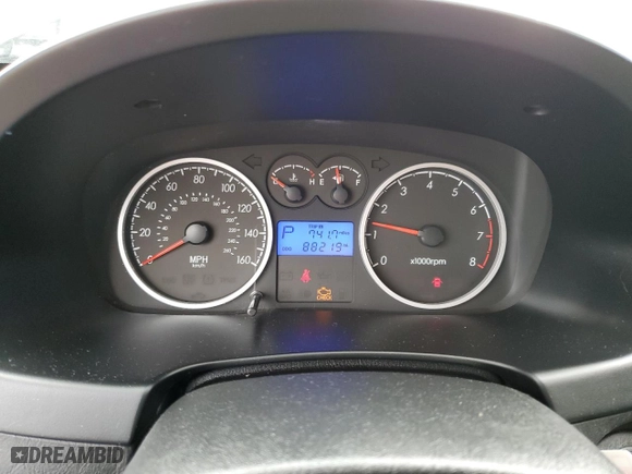2008 Hyundai Tiburon GS with VIN KMHHM66D38U295048, listed as a Copart auction lot 69190834 with 88,219 mi miles and Salvage Title. Bid and sale history available at carsss.com. Image 9.