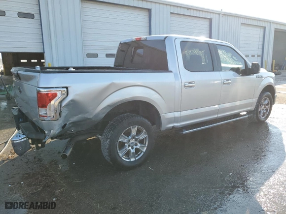 2015 Ford F-150 XL with VIN 1FTEW1CF8FKD66442, listed as a Copart auction lot 47068235 with 136,177 mi miles and Salvage Title. Bid and sale history available at carsss.com. Image 3.