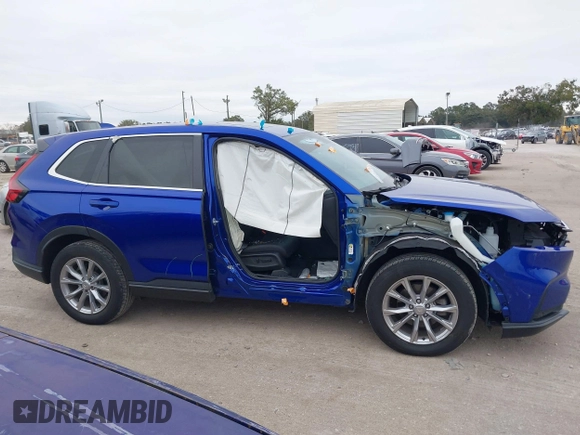 2023 Honda CR-V EX-L with VIN 7FARS4H74PE016177, listed as a IAAI auction lot 41253353 with 13,350 mi miles. Bid and sale history available at carsss.com. Image 13.