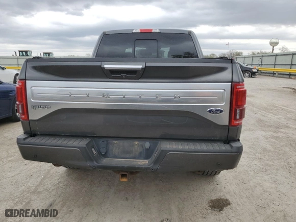 2016 Ford F-150 XLT with VIN 1FTEW1EG4GFC99712, listed as a Copart auction lot 51516085 with 174,670 mi miles and Salvage Title. Bid and sale history available at carsss.com. Image 6.