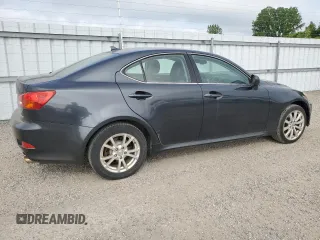 2008 Lexus IS 250 with VIN JTHCK262582026538, listed as a Copart auction lot 60037955 with 270,942 mi miles and Clean title. Bid and sale history available at DreamBid. Image 3.