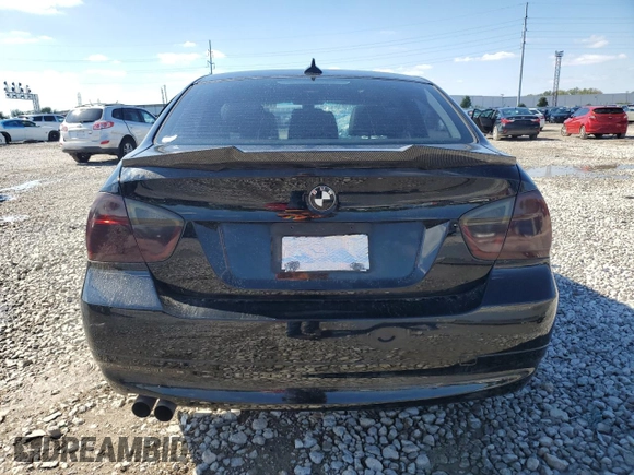 2006 BMW 3 Series 325i with VIN WBAVB13526KX41399, listed as a Copart auction lot 74233224 with 116,737 mi miles and Salvage Title. Bid and sale history available at carsss.com. Image 6.