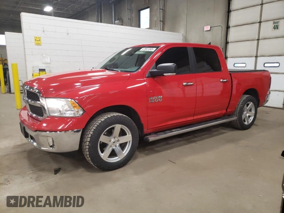 2018 Ram 1500 Big Horn with VIN 1C6RR7LG3JS263417, listed as a Copart auction lot 47841345 with 177,826 mi miles and Salvage Title. Bid and sale history available at carsss.com. Image 1.