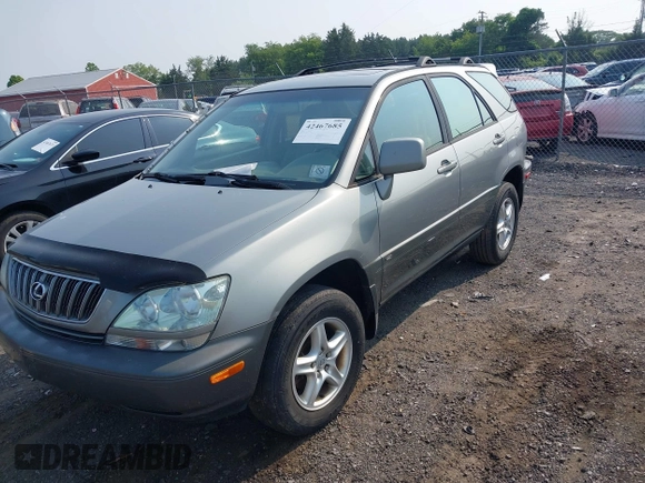 2001 Lexus RX 300 z VIN JTJGF10U010111054, wystawiony jako IAAI lot #42467685 z przebiegiem 269 131 mil mil oraz . Historia ofert i sprzedaży dostępna na DreamBid. Obrazek 2.