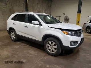 2013 Kia Sorento LX with VIN 5XYKT4A67DG361266, listed as a Copart auction lot 61292835 with 74,996 mi miles and Salvage title. Bid and sale history available at DreamBid. Image 4.