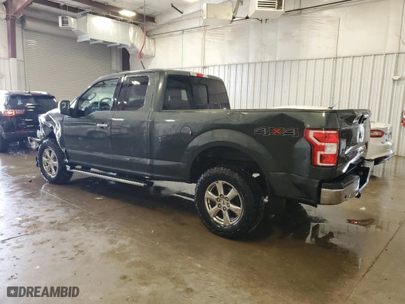 2018 Ford F-150 XL with VIN 1FTFX1E53JKF69589, listed as a Copart auction lot 50443625 with 42,292 mi miles and Non Repairable. Bid and sale history available at carsss.com. Image 2.