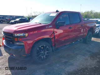 2021 Chevrolet Silverado 1500 LT Trail Boss with VIN 1GCPYFED3MZ381916, listed as a IAAI auction lot 42032978 with 20,734 mi miles and . Bid and sale history available at DreamBid. Image 17.
