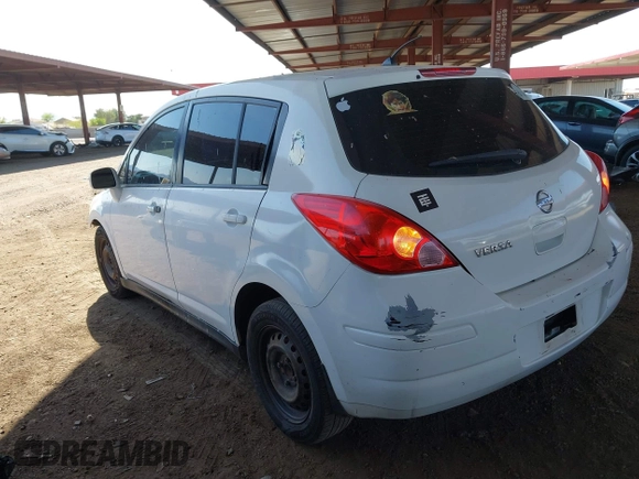 2007 Nissan Versa 1.8 S with VIN 3N1BC13E67L383603, listed as a IAAI auction lot 41993612 with 227,203 mi miles. Bid and sale history available at carsss.com. Image 3.