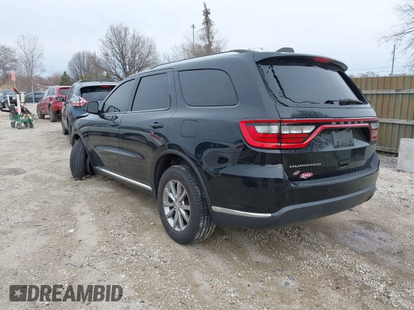 2018 Dodge Durango SXT with VIN 1C4RDJAG1JC218378, listed as a IAAI auction lot 41955407 with 71,022 mi miles and . Bid and sale history available at DreamBid. Image 3.