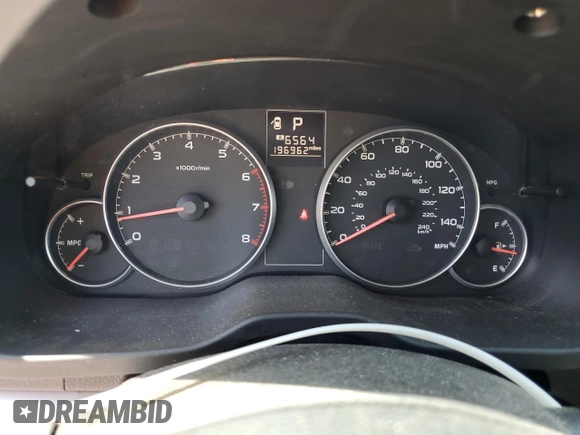 2013 Subaru Outback Premium with VIN 4S4BRBCCXD3301889, listed as a Copart auction lot 53686005 with 196,962 mi miles and Salvage Title. Bid and sale history available at DreamBid. Image 9.