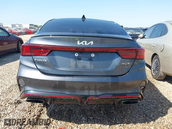 2022 Kia Forte GT with VIN 3KPF44AC7NE473424, listed as a IAAI auction lot 42003311 with 58,888 mi miles. Bid and sale history available at carsss.com. Image 16.