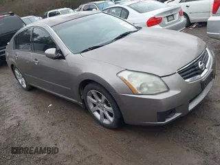 2008 Nissan Maxima 3.5 SL with VIN 1N4BA41E78C814301, listed as a IAAI auction lot 41437982 with 216,552 mi miles. Bid and sale history available at carsss.com. Image 1.