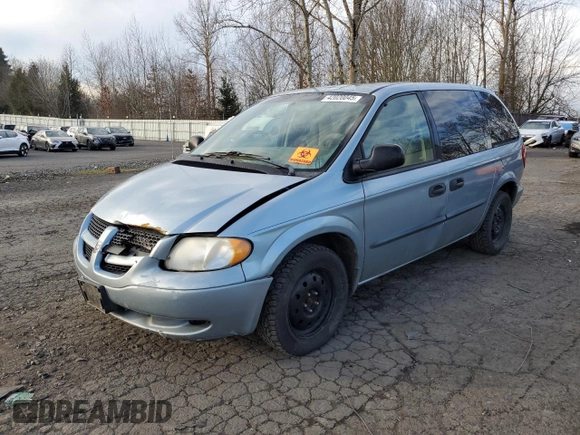 2003 Dodge Caravan SE with VIN 1D4GP25313B235219, listed as a Copart auction lot 49680625 with 207,118 mi miles and Salvage Title. Bid and sale history available at carsss.com. Image 1.