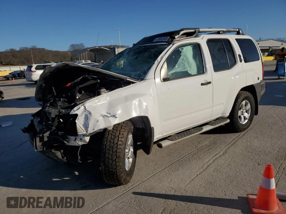 2010 Nissan Xterra S with VIN 5N1AN0NU7AC502775, listed as a Copart auction lot 47664345 with 143,322 mi miles and Salvage Title. Bid and sale history available at DreamBid. Image 1.