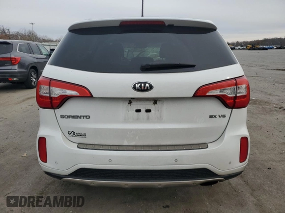 2015 Kia Sorento SX with VIN 5XYKWDA77FG652238, listed as a Copart auction lot 83259584 with 144,841 mi miles and Salvage Title. Bid and sale history available at carsss.com. Image 6.