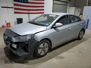 2022 Hyundai Ioniq Blue with VIN KMHC65LCXNU268614, listed as a Copart auction lot 58353545 with 305,121 mi miles and Salvage title. Bid and sale history available at DreamBid. Image 1.