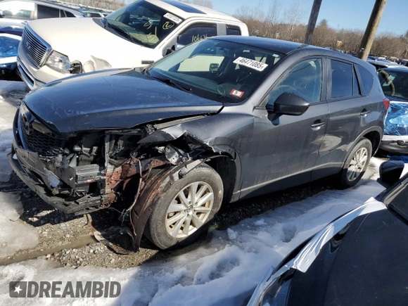 2014 Mazda CX-5 Touring with VIN JM3KE4CY8E0335573, listed as a Copart auction lot 46471085 with 80,041 mi miles and Salvage Title. Bid and sale history available at carsss.com. Image 1.