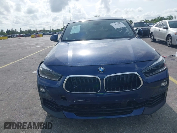 2018 BMW X2 sDrive28i with VIN WBXYJ3C34JEJ82980, listed as a IAAI auction lot 42473599 with 58,109 mi miles and . Bid and sale history available at DreamBid. Image 6.