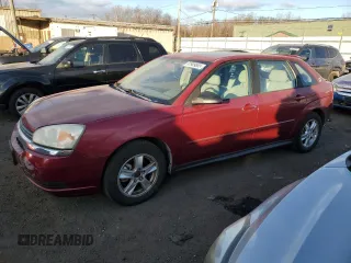 2005 Chevrolet Malibu Maxx LS with VIN 1G1ZT64875F143011, listed as a Copart auction lot 87909865 with 55,989 mi miles and Salvage Title. Bid and sale history available at carsss.com. Image 1.