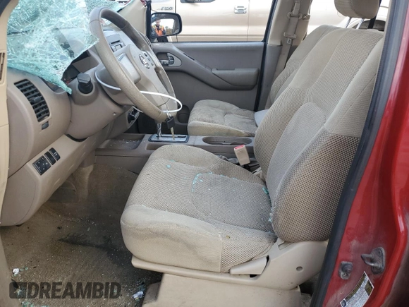 2009 Nissan Frontier SE with VIN 1N6AD09W89C407654, listed as a Copart auction lot 77351814 with 159,695 mi miles and Salvage title. Bid and sale history available at DreamBid. Image 7.
