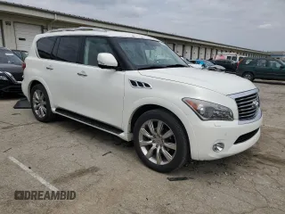 2011 Infiniti QX56 8-passenger z VIN JN8AZ2NC7B9300341, wystawiony jako Copart lot #52969675 z przebiegiem 146 118 mil mil oraz Szkody całkowita. Historia ofert i sprzedaży dostępna na DreamBid. Obrazek 4.