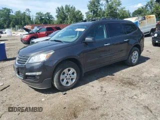 2017 Chevrolet Traverse LS with VIN 1GNKRFED5HJ170672, listed as a Copart auction lot 66721535 with 90,426 mi miles and Clean title. Bid and sale history available at DreamBid. Image 1.
