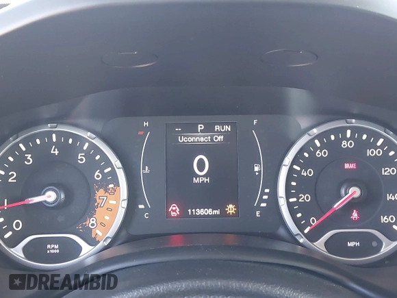 2018 Jeep Renegade Altitude z VIN ZACCJABB6JPG68976, wystawiony jako IAAI lot #42199152 z przebiegiem 113 606 mil mil oraz . Historia ofert i sprzedaży dostępna na DreamBid. Obrazek 7.
