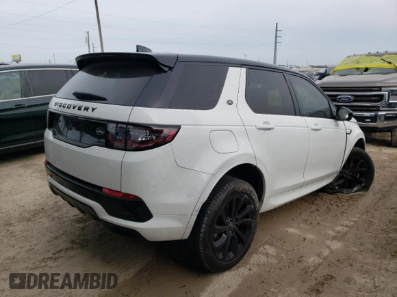 2021 Land Rover Discovery Sport SE R-Dynamic with VIN SALCL2FX8MH903355, listed as a Copart auction lot 42373504 with 33,159 mi miles. Bid and sale history available at carsss.com. Image 3.