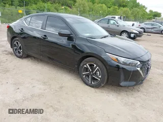 2025 Nissan Sentra SV с VIN 3N1AB8CV1SY228749, выставлен на аукционе IAAI как лот 42348562 с пробегом 8 667 миль миль и . История ставок и продаж доступна на DreamBid. Изображение 1.