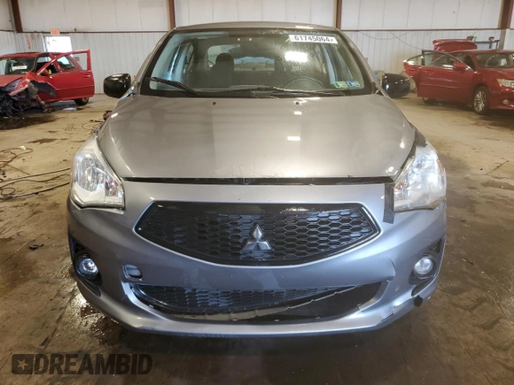 2020 Mitsubishi Mirage G4 SE with VIN ML32F4FJ5LHF06675, listed as a Copart auction lot 61745064 with 106,084 mi miles and Salvage Title. Bid and sale history available at carsss.com. Image 5.
