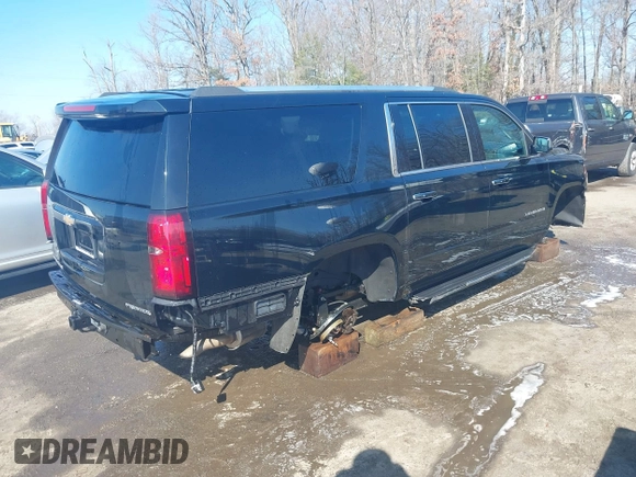 2019 Chevrolet Suburban Premier with VIN 1GNSKJKC7KR146269, listed as a IAAI auction lot 41498314 with 89,402 mi miles and . Bid and sale history available at DreamBid. Image 4.