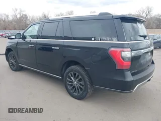2019 Ford Expedition Max Limited with VIN 1FMJK2AT7KEA58580, listed as a IAAI auction lot 41902573 with 203,854 mi miles and . Bid and sale history available at DreamBid. Image 3.