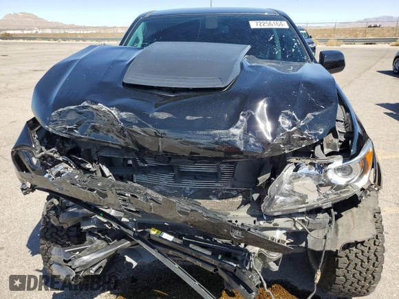 2020 Chevrolet Colorado 4WD ZR2 z VIN 1GCGTEEN4L1182310, wystawiony jako Copart lot #72256164 z przebiegiem 56 937 mil mil oraz Szkoda całkowita • Salvage title. Historia ofert i sprzedaży dostępna na DreamBid. Obrazek 5.