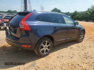2013 Volvo XC60 T6 with VIN YV4902DZ0D2456583, listed as a Copart auction lot 62763635 with 96,091 mi miles and Salvage title. Bid and sale history available at DreamBid. Image 3.