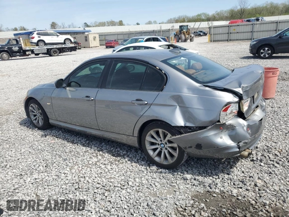 2011 BMW 3 Series 328i with VIN WBAPH7C52BE850433, listed as a Copart auction lot 51310665 with 245,317 mi miles and Salvage Title. Bid and sale history available at carsss.com. Image 2.