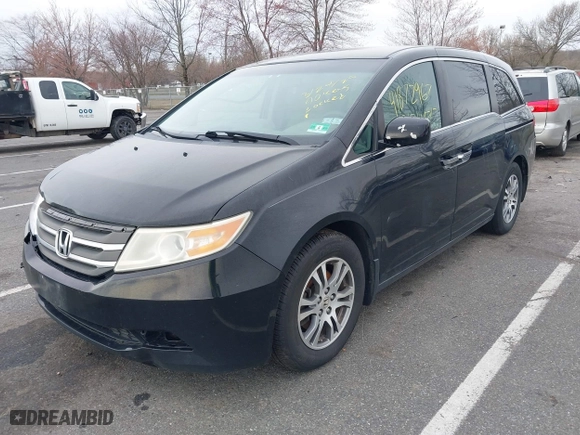 2012 Honda Odyssey EX with VIN 5FNRL5H47CB105451, listed as a IAAI auction lot 41872967 with 295,947 mi miles. Bid and sale history available at carsss.com. Image 16.
